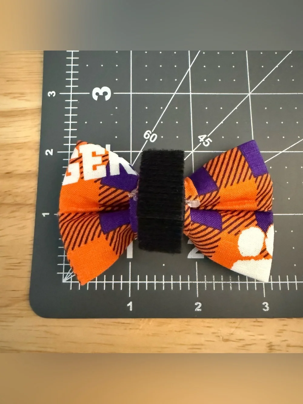 Clemson Pet Bowtie (medium)